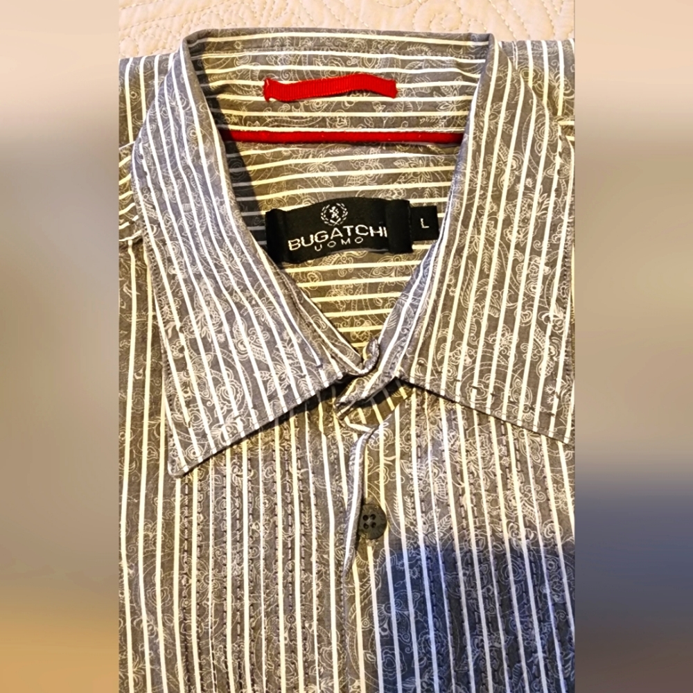 Bugatchi Uomo Mens Dress Shirt